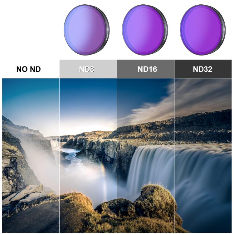 For DJI Osmo Action 6 PULUZ Action Camera ND8 Lens Filter, ND8