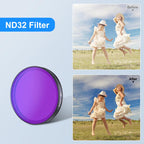 For DJI Osmo Action 6 PULUZ Action Camera ND32 Lens Filter, ND32