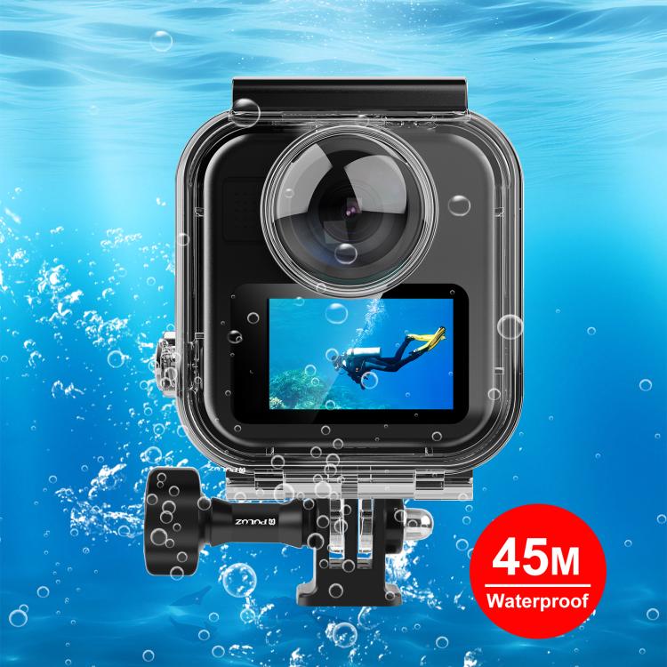 For GoPro MAX2 PULUZ Waterproof Housing 50m Dive Case, Waterproof Housing Case Waterproof Housing Case