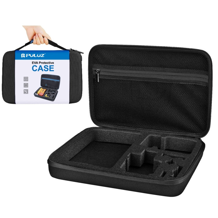 PULUZ Waterproof Carrying and Travel Case for GoPro, Insta360, DJI and Other Action Cameras Accessories, Large Size: 32cm x 22cm x 7cm, For GoPro, Large Size: 32cm x 22cm x 7cm For GoPro, Large Size: 32cm x 22cm x 7cm