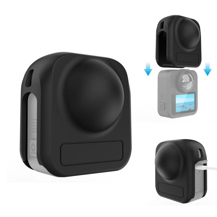 For GoPro MAX2 PULUZ Body Lens Silicone Protective Cover, Body Lens Cover Body Lens Cover