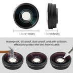 For DJI Osmo Action 6 PULUZ FOV Boost Lens 185 Degree Wide Angle Lens, For DJI Osmo Action 6