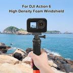For DJI Osmo Action 6 PULUZ High Density Foam Windshield, For DJI Osmo Action 6