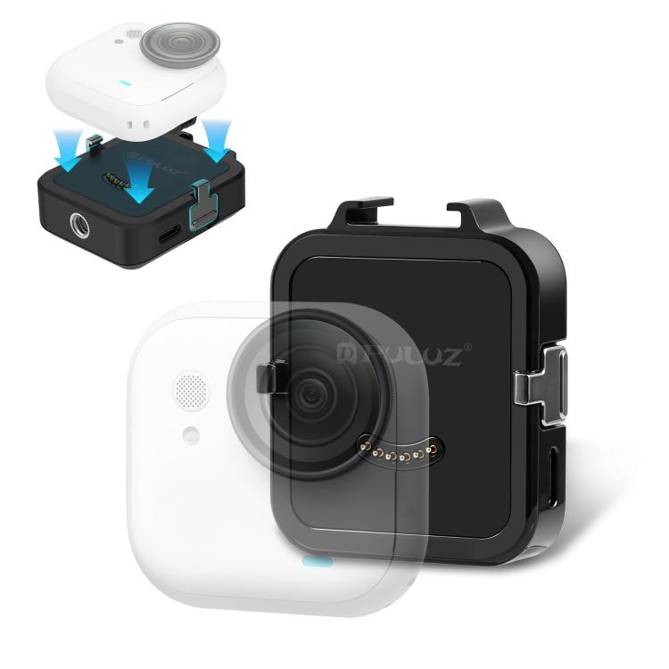 For Insta360 GO Ultra PULUZ Data Transmission Base Multifunctional Charging Base, Charging Base Charging Base