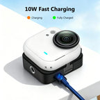 For Insta360 GO Ultra PULUZ Data Transmission Base Multifunctional Charging Base, Charging Base