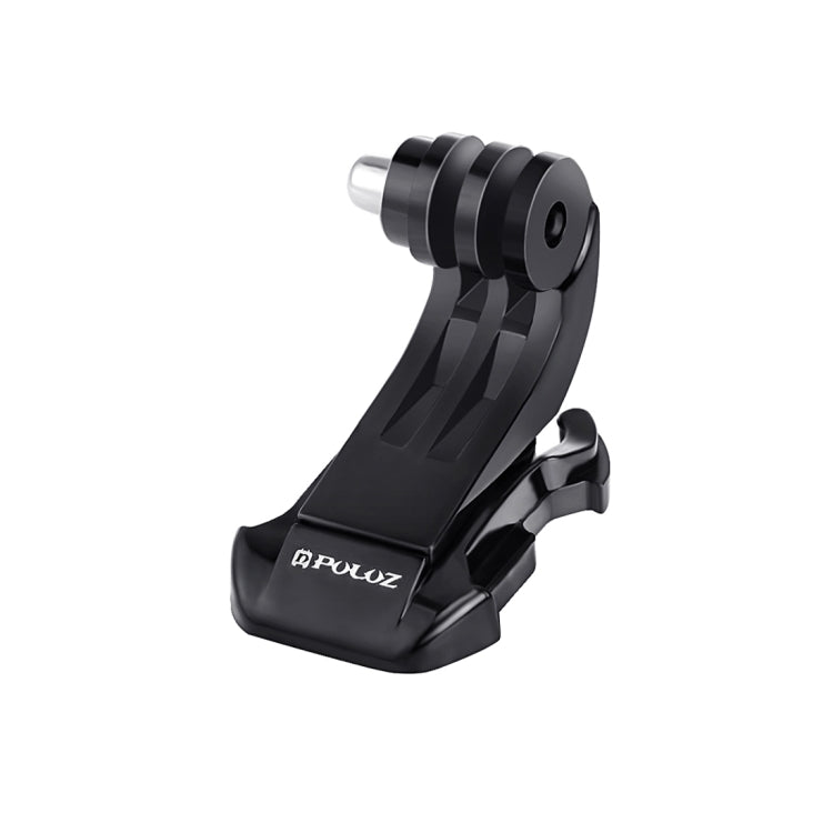 PULUZ Black Vertical Surface J-Hook Buckle Mount for PULUZ Action Sports Cameras Jaws Flex Clamp Mount for GoPro, Insta360, DJI and Other Action Cameras, J-Hook Mount J-Hook Mount