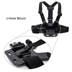 PULUZ Black Vertical Surface J-Hook Buckle Mount for PULUZ Action Sports Cameras Jaws Flex Clamp Mount for GoPro, Insta360, DJI and Other Action Cameras, J-Hook Mount