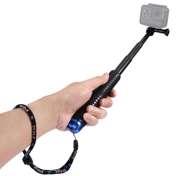 PULUZ Handheld Extendable Pole Monopod for GoPro, Insta360, DJI and Other Action Cameras, Length: 19-49cm, Length: 19-49cm Length: 19-49cm