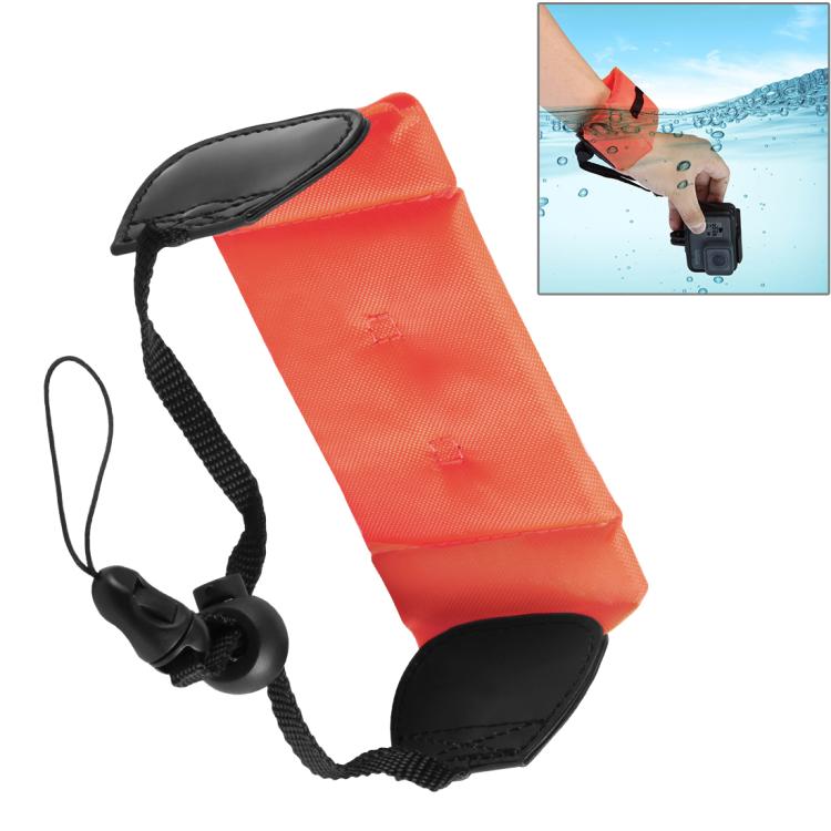 PULUZ Underwater Photography Floating Bobber Wrist Strap for GoPro, Insta360, DJI and Other Action Cameras, Length: 20cm, Bobber Wrist Strap Bobber Wrist Strap