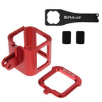 PULUZ Housing Shell CNC Aluminum Alloy Protective Cage with Insurance Frame for GoPro HERO5 Session /HERO4 Session /HERO Session, For HERO4 Session with Frame, For HERO5 Session with Frame, For HERO5 Session