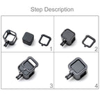 PULUZ Housing Shell CNC Aluminum Alloy Protective Cage with Insurance Frame for GoPro HERO5 Session /HERO4 Session /HERO Session, For HERO4 Session with Frame, For HERO5 Session with Frame, For HERO5 Session
