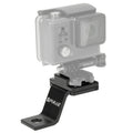 PULUZ Fixed Metal Motorcycle Holder Mount for GoPro, Insta360, DJI and Other Action Cameras, Fixed Mount 1(Black), Fixed Mount 1 (Silver), Fixed Mount 1 (Red), Fixed Mount 1 (Blue), Fixed Mount 1 (Gold) Fixed Mount 1(Black) Black