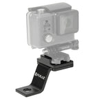 PULUZ Fixed Metal Motorcycle Holder Mount for GoPro, Insta360, DJI and Other Action Cameras, Fixed Mount 1(Black), Fixed Mount 1 (Silver), Fixed Mount 1 (Red), Fixed Mount 1 (Blue), Fixed Mount 1 (Gold) Fixed Mount 1(Black) Black