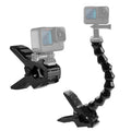 Action Sports Cameras Jaws Flex Clamp Mount for GoPro, Insta360, DJI and Other Action Cameras, Jaws Mount – Durable Build, Easy to Use