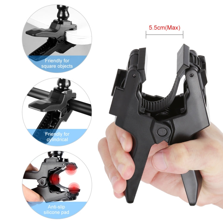Action Sports Cameras Jaws Flex Clamp Mount for GoPro, Insta360, DJI and Other Action Cameras, Jaws Mount – Durable Build, Easy to Use