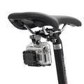 PULUZ Aluminium Alloy Bike Seat Cushion Mount for for GoPro, Insta360, DJI and Other Action Cameras, Seat Mount Seat Mount Black
