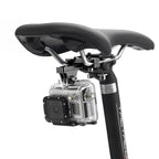 PULUZ Aluminium Alloy Bike Seat Cushion Mount for for GoPro, Insta360, DJI and Other Action Cameras, Seat Mount Seat Mount Black