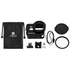 Housing Shell CNC Aluminum Alloy Protective Cage with 52mm UV Lens for GoPro HERO(2018) /7 Black /6 /5 – Lanyard, Aluminum Alloy, For HERO6 /5 No Frame, For HERO5/6 No Frame