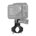 PULUZ Bike Handlebar Adapter Aluminum Mount for GoPro, Insta360, DJI and Other Action Cameras, Aluminum Mount Aluminum Mount Black
