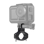 PULUZ Bike Handlebar Adapter Aluminum Mount for GoPro, Insta360, DJI and Other Action Cameras, Aluminum Mount Aluminum Mount Black