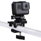 PULUZ Aluminium Alloy Mount Universal Fixing Clamp for GoPro, Insta360, DJI and Other Action Cameras, Fixing Clamp Mount Fixing Clamp Mount