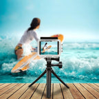 PULUZ 3-Way Grip Foldable Tripod Selfie-stick Extension Monopod for GoPro, Insta360 ONE R, DJI Osmo Action and Other Action Cameras, Length: 20-58cm, Length: 20-58cm