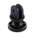 PULUZ Mini Size 1/4 inch Screw Tripod Mount Adapter for for GoPro, Insta360, DJI and Other Action Cameras, 3.9mm Diameter Screw Hole, 2.2cm Diameter, 2.2cm Tripod Mount Adapter 2.2cm Tripod Mount Adapter