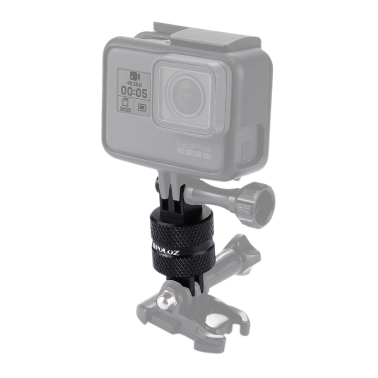 PULUZ 360 Degree Rotation CNC Swivel Pivot Extension Arm Tripod Mount for GoPro, Insta360, DJI and Other Action Cameras, Extension Adapter Extension Adapter