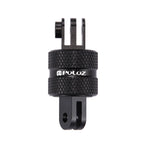 PULUZ 360 Degree Rotation CNC Swivel Pivot Extension Arm Tripod Mount for GoPro, Insta360, DJI and Other Action Cameras, Extension Adapter