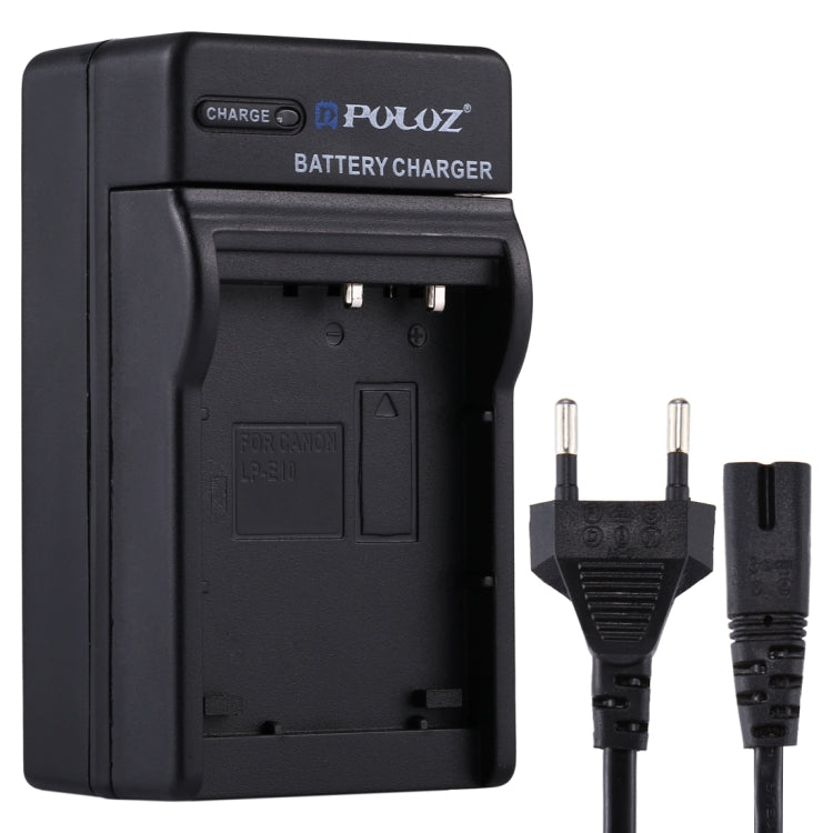 PULUZ EU Plug Battery Charger with Cable for Casio CNP130 Battery, CNP130 EU Plug CNP130 EU Plug