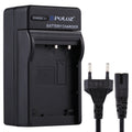 PULUZ EU Plug Battery Charger with Cable for Casio CNP130 Battery, CNP130 EU Plug CNP130 EU Plug