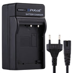 PULUZ EU Plug Battery Charger with Cable for Casio CNP130 Battery, CNP130 EU Plug CNP130 EU Plug