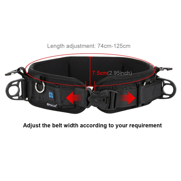PULUZ Multi-functional Bundle Waistband Strap Belt with Hook for SLR / DSLR Cameras, Waistband Strap