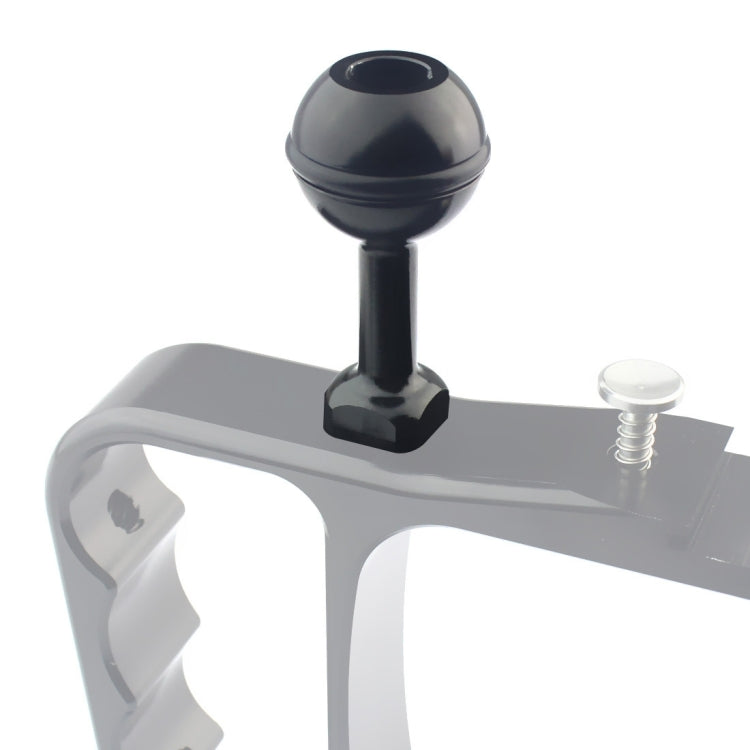 PULUZ 1/4 inch Screw Aluminum Ball Adapter Mount for GoPro, Insta360, DJI and Other Action Cameras, Diameter: 2.5cm, 1/4 inch Screw(Black), 1/4 inch Screw(Blue) 1 4 inch Screw(Black) Black