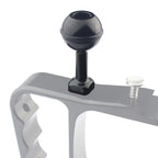 PULUZ 1/4 inch Screw Aluminum Ball Adapter Mount for GoPro, Insta360, DJI and Other Action Cameras, Diameter: 2.5cm, 1/4 inch Screw(Black), 1/4 inch Screw(Blue) 1 4 inch Screw(Black) Black