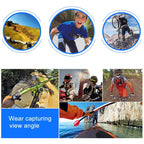 Adjustable Body Mount Belt Chest Strap with J Hook Mount & Long Screw for GoPro, Insta360, DJI and Other Action Cameras, Chest Strap – Durable Build, Easy to Use