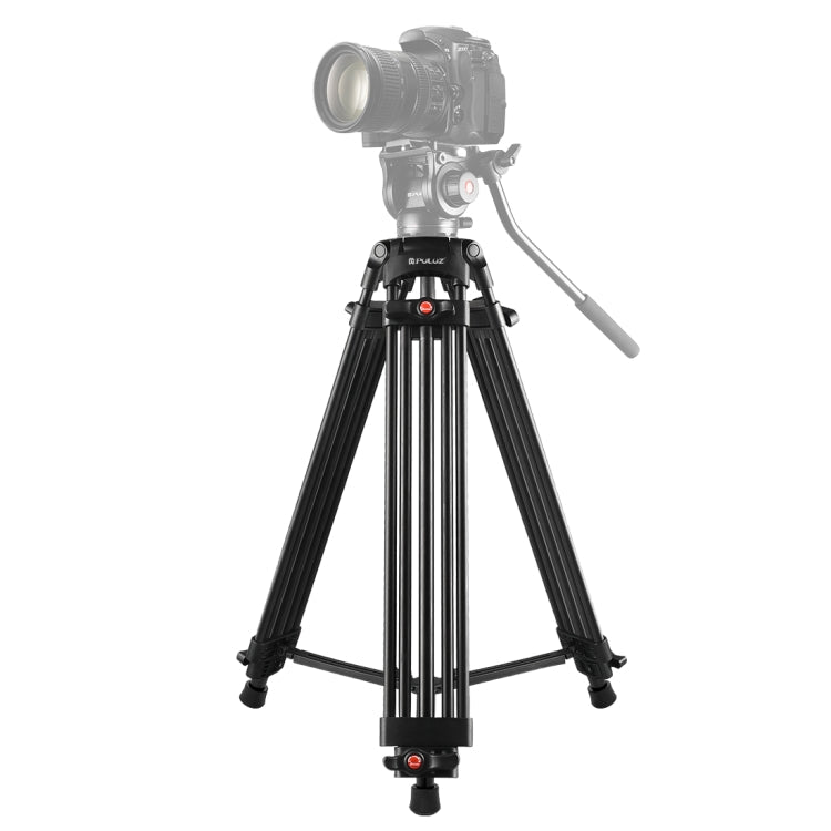 PULUZ Professional Heavy Duty Camcorder Aluminum Alloy Tripod, Tripod Tripod