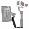 PULUZ L-Shape Bracket Handheld Grip Holder with Dual Side Cold Shoe Mounts for Video Light Flash, DSLR Camera, Bracket Bracket
