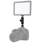 PULUZ Flash Hot Shoe Swivel Ball Head 1/4 inch Tripod Screw Magic Arm with Lock, Magic Arm Magic Arm