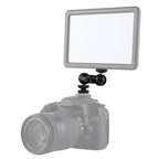PULUZ Flash Hot Shoe Swivel Ball Head 1/4 inch Tripod Screw Magic Arm with Lock, Magic Arm