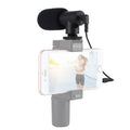 PULUZ 3.5mm Audio Stereo Recording Vlogging Professional Interview Microphone for DSLR & DV Camcorder, Smartphones, Mini Microphone Mini Microphone PU3017