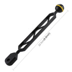 8 inch 20.3cm Aluminum Alloy Ball Arm for Underwater Torch / Video Light, Ball Diameter: 2.5cm, 8 inch Single Ball – Waterproof, Aluminum Alloy