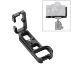 PULUZ 1/4 inch Vertical Shoot Quick Release L Plate Bracket Base Holder for Sony A7R / A7 / A7S, For Sony A7R (Black), For Sony A7R (Red) For Sony A7R (Black) Black