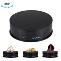 PULUZ 15cm USB Electric Rotating Turntable Display Stand Video Shooting Props Turntable for Photography, Load 1-5kg, 15cm Load 1-5kg Black, 15cm Load 1-5kg White 15cm Load 1-5kg Black Black