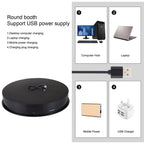 PULUZ 30cm USB Electric Rotating Turntable Display Stand Video Shooting Props Turntable for Photography, Load 10-20kg, 30cm Load Load 10-20kg Black, 30cm Load Load 10-20kg White