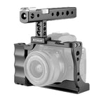 PULUZ Video Camera Cage Stabilizer with Handle for Canon EOS M50, For Canon EOS M50 For Canon EOS M50