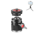 PULUZ Aluminum Alloy Ball Head Tripod Mount with Cold Shoe Base, Cold Shoe Ball Head Cold Shoe Ball Head PU3075B