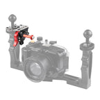 PULUZ Shutter Release Trigger Extension Adapter Lever Mount for Underwater Arm System, Trigger 2(Red) Trigger 2(Red)