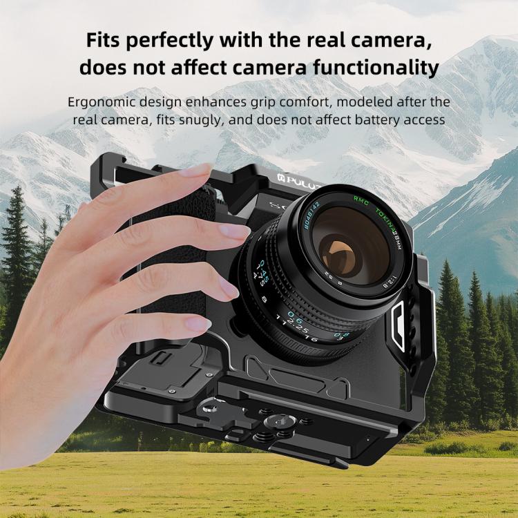 PULUZ Metal Camera Cage Stabilizer Rig for Sony A7 IV / ILCE-7M4 / A7M4 / A7M3 / A7R3 / A7R III / A7R5, For Sony A7 IV Cage