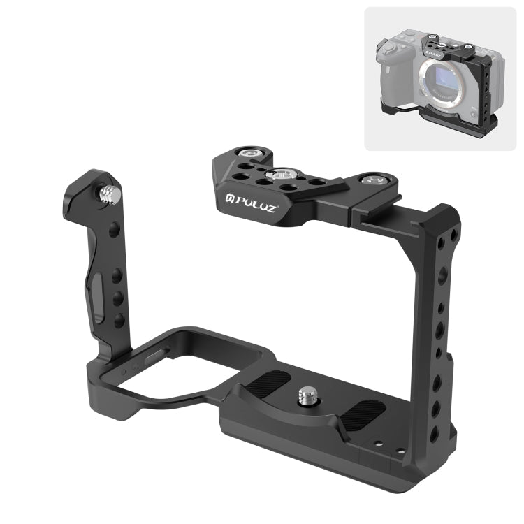 For Sony ILME-FX30 / FX3 PULUZ Metal Camera Cage Stabilizer Rig with NOTA Slider, For Sony ILME-FX30 / FX3 For Sony ILME-FX30 FX3